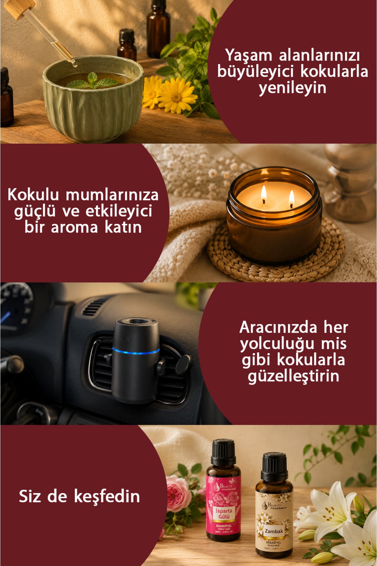 Ful Yasemini Koku Yağı